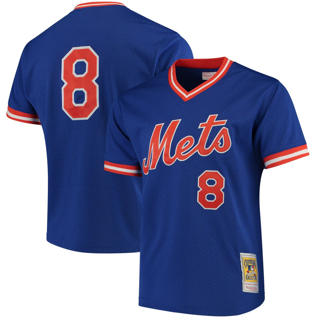 Mitchell & Ness Gary Carter New York Mets Royal Cooperstown Mesh Batting Practice Jersey for Men product image 1, provided