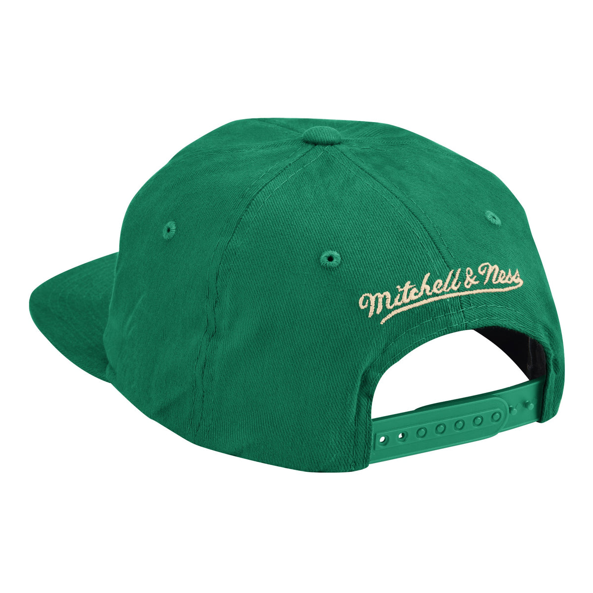 Mitchell & Ness Boston Celtics Vintage 2 Green Snapback Cap product image 2, provided for visual reference and product