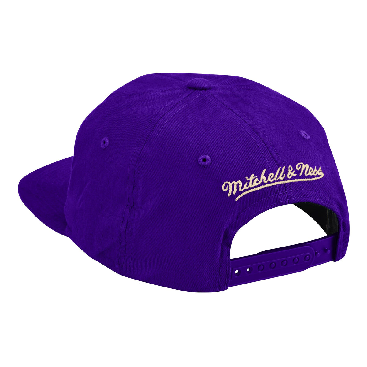 Mitchell & Ness Los Angeles Lakers Vintage 2 Purple Snapback Cap product image 2, provided for visual reference and product