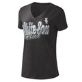 Chicago White Sox Heathered Black G-III Script T-Shirt for Women product image 1, provided for visual reference and product