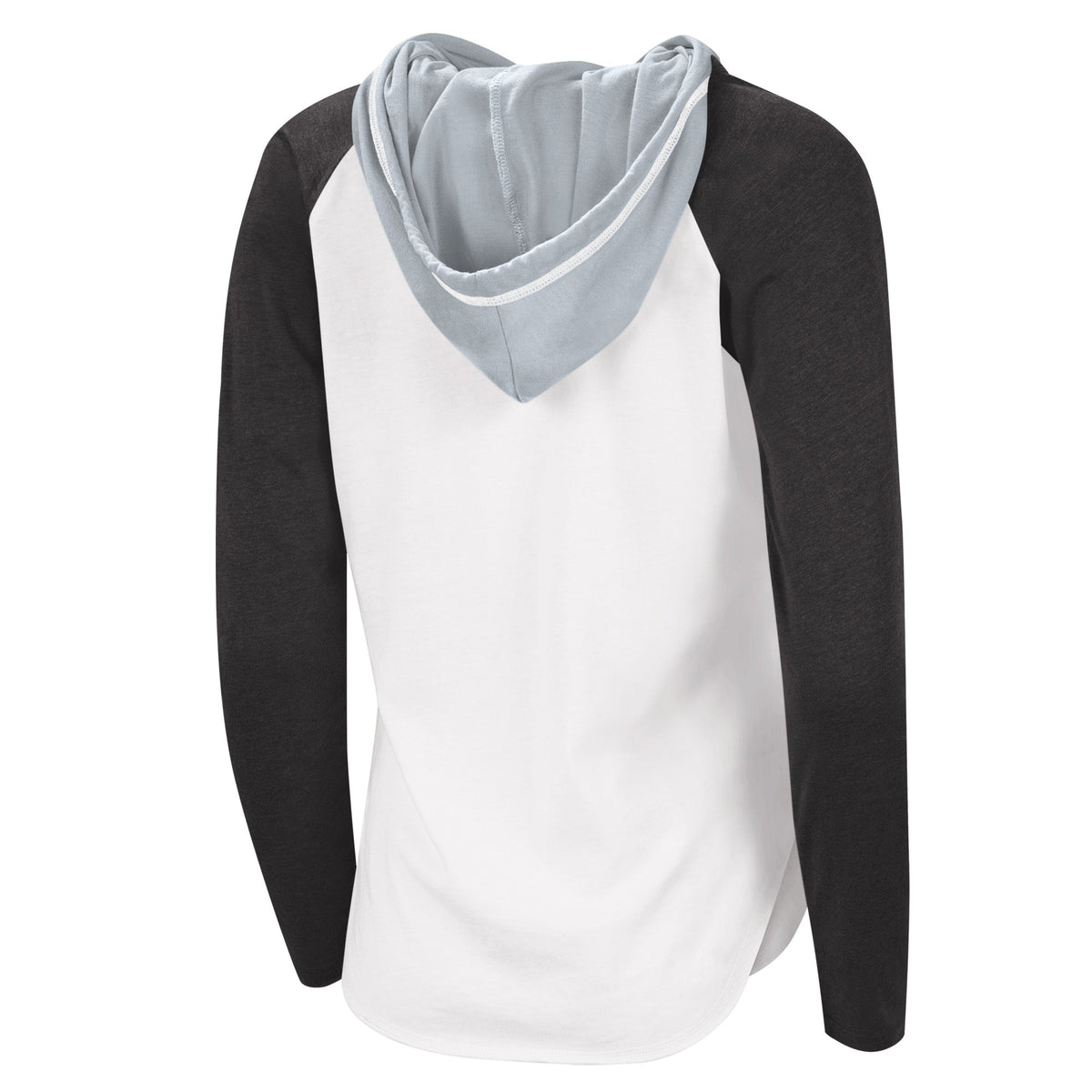 Womens Chicago White Sox White Long Sleeve Hoodie product image 2, provided for visual reference and product detail review