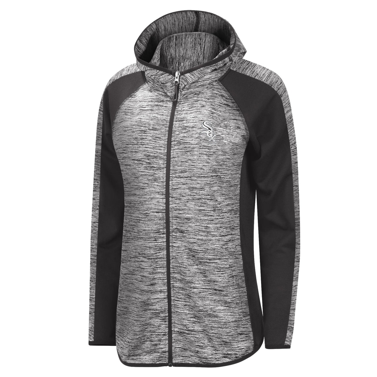 Chicago White Sox Full Zip Performance Hoodie for Women product image 1, provided for visual reference and product detail