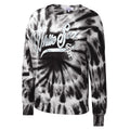 Chicago White Sox Black Tie Dye Fleece Pullover for Women product image 1, provided for visual reference and product detail