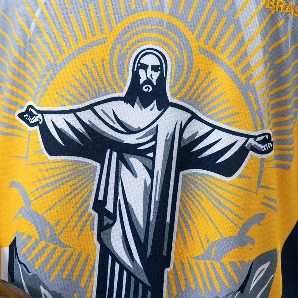 Brazil Jesus Jersey 2026 World Cup Football Kit Soccer Shirt product image 3