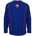 Chicago Cubs Authentic Royal Majestic Practice Pullover Therma Base Top for Men product image 1, provided for visual