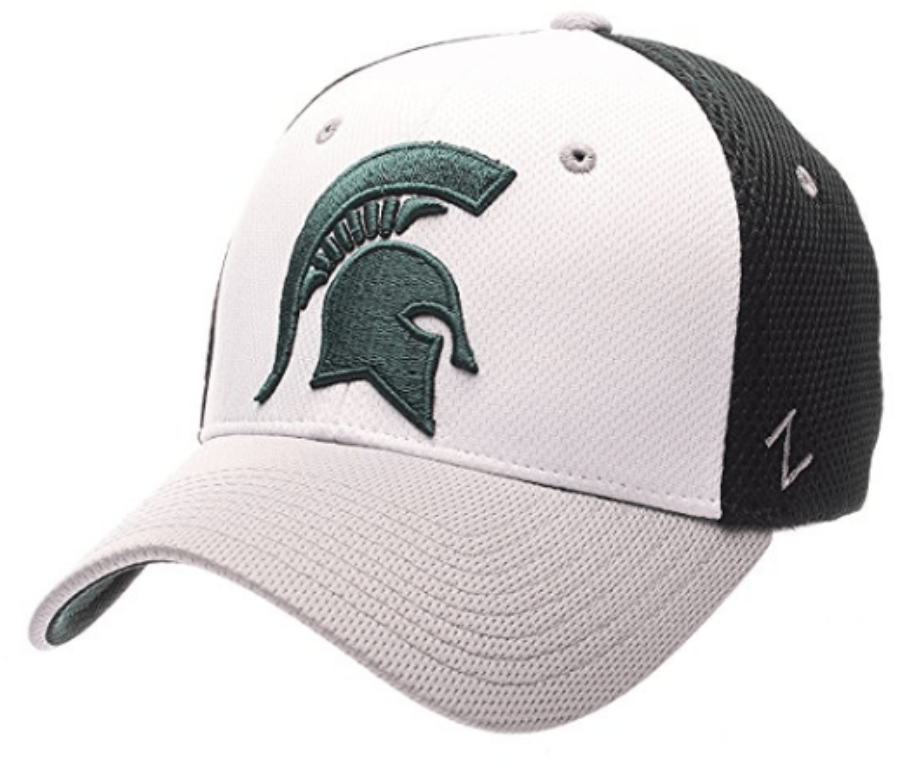 NCAA Michigan State Spartans Kickoff Flex Fit Hat By Zephyr product image 1, provided for visual reference and product