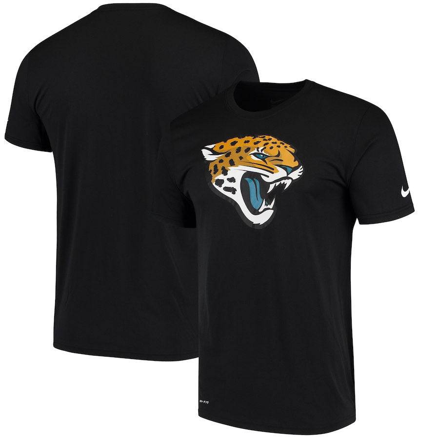 Jacksonville Jaguars Nike Black Legend Performance Logo Essential 3 T-Shirt for Men product image 1, provided for visual