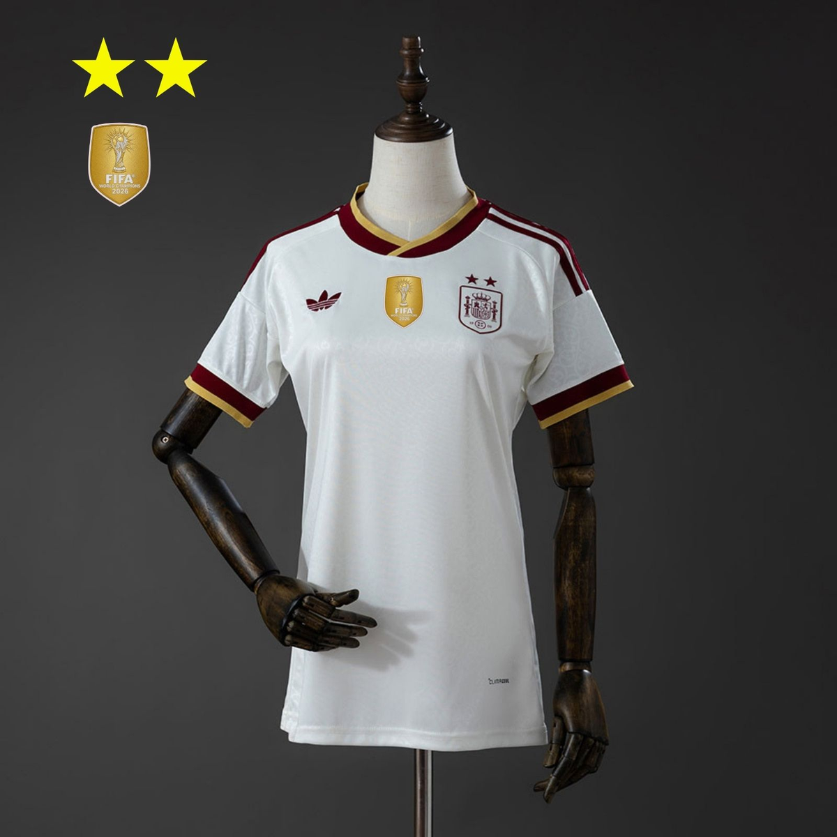 2-Star Women Spain Away Jersey 2026 World Cup Champion product image 1