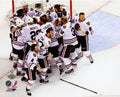NHL Chicago Blackhawks 2013 Stanley Cup Champions Celebration on Ice Photo product image 1, provided for visual reference