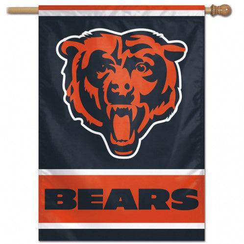 Chicago Bears 28X40 Vertical Flag By Wincraft product image 1, provided for visual reference and product detail review