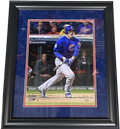 Chicago Cubs Anthony Rizzo "Alt Blue Jersey" 2016 World Series 18" x 21" Framed Photo product image 1, provided for visual