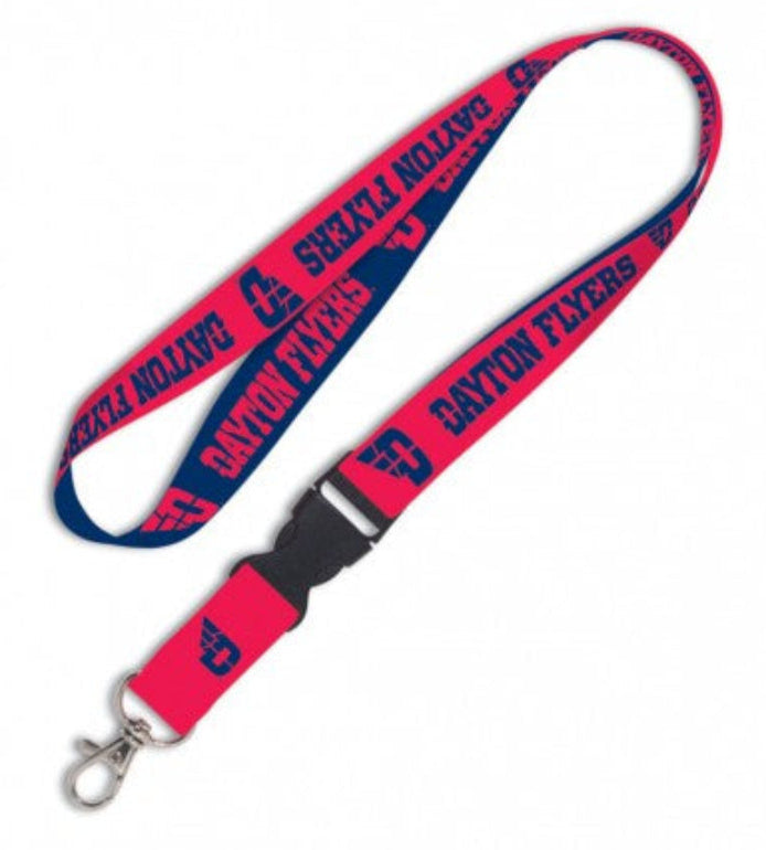 Dayton Flyers Double Sided Lanyard With Detachable Buckle By Wincraft product image 1, provided for visual reference and