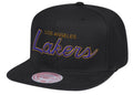 Los Angeles Lakers Black NBA Sports Specialty Snapback Adjustable Hat for Men product image 1, provided for visual reference