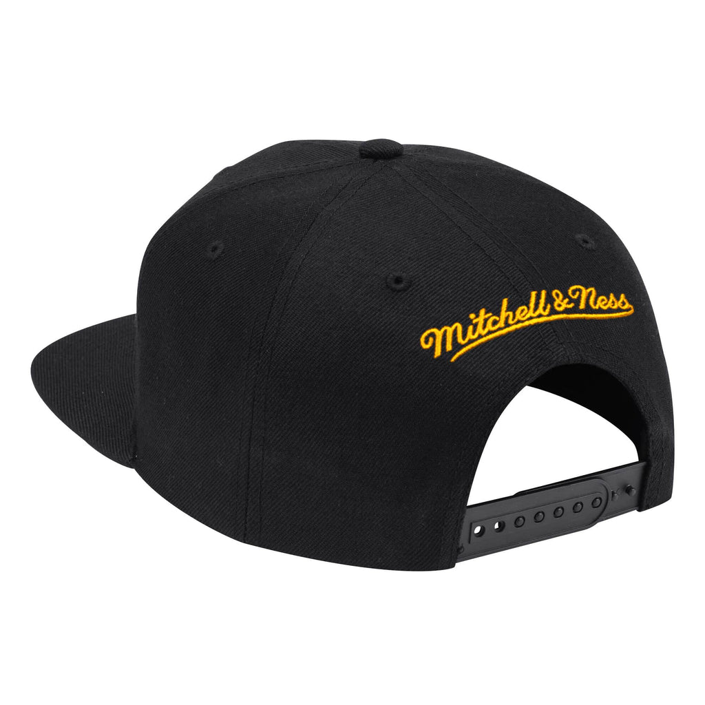 Los Angeles Lakers Black NBA Sports Specialty Snapback Adjustable Hat for Men product image 2, provided for visual reference