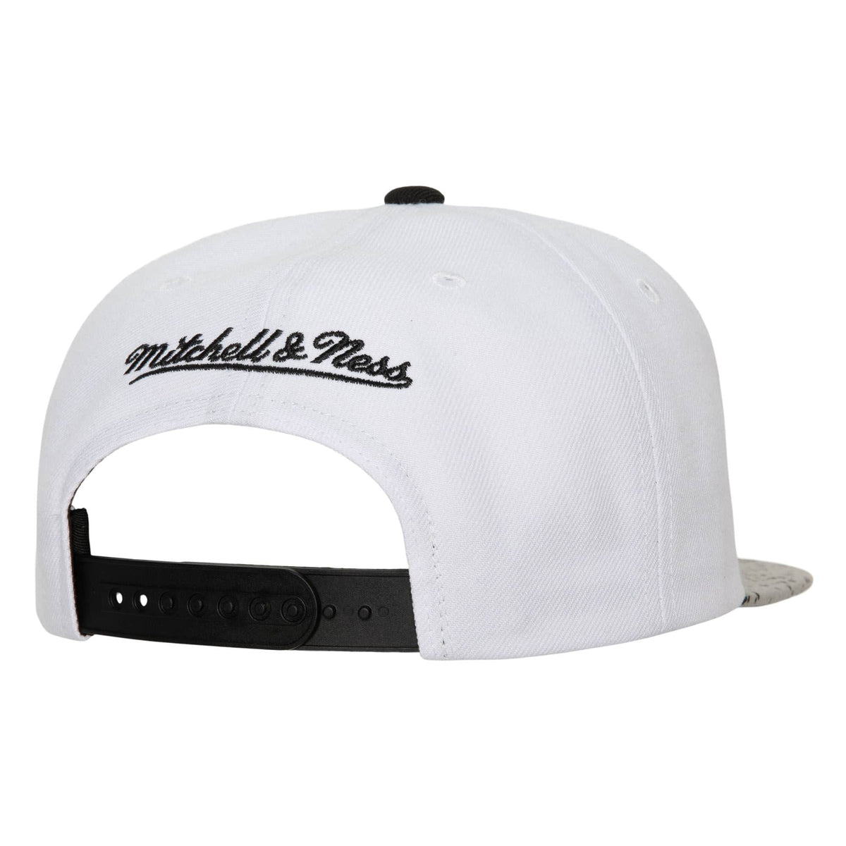 Vancouver Grizzlies Mitchell & Ness NBA Cement Top HWC Snapback Hat for Men product image 2, provided for visual reference