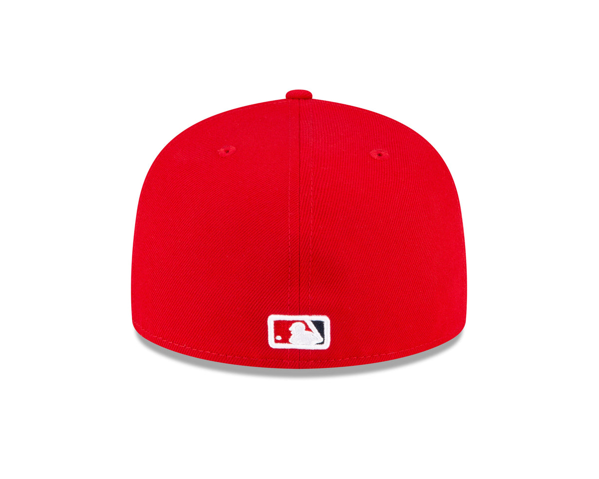 Anaheim Angels New Era Red Game Authentic Collection On-Field 59FIFTY Fitted Hat for Men product image 6, provided for