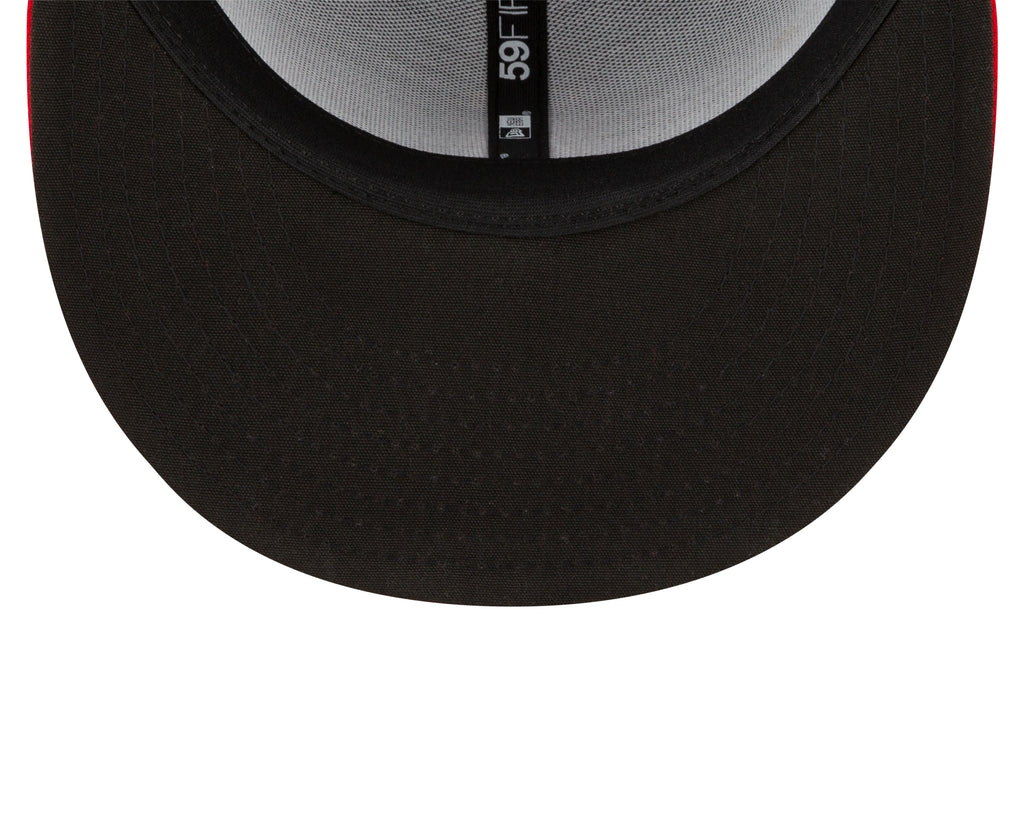 Anaheim Angels New Era Red Game Authentic Collection On-Field 59FIFTY Fitted Hat for Men product image 7, provided for