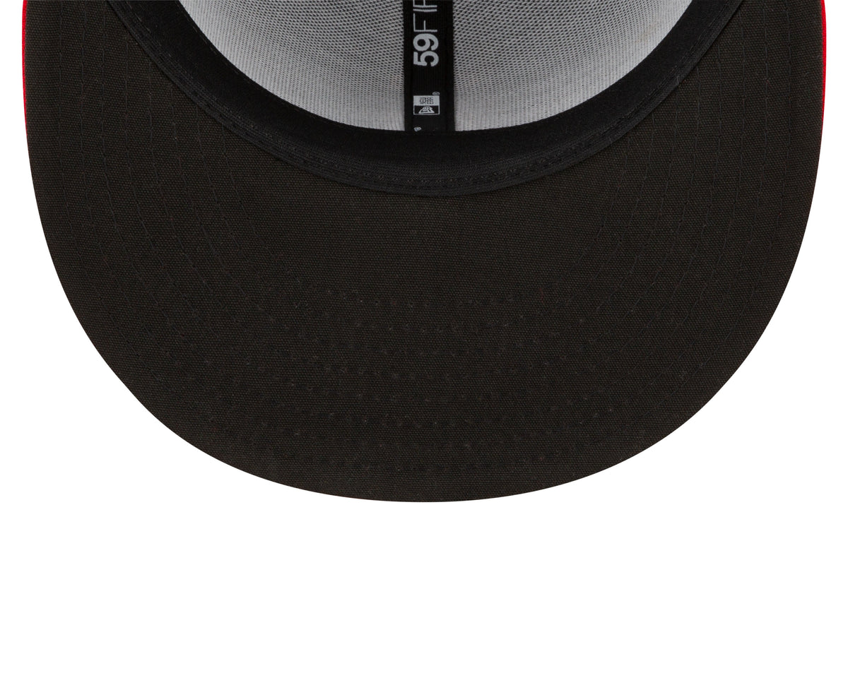 Anaheim Angels New Era Red Game Authentic Collection On-Field 59FIFTY Fitted Hat for Men product image 7, provided for
