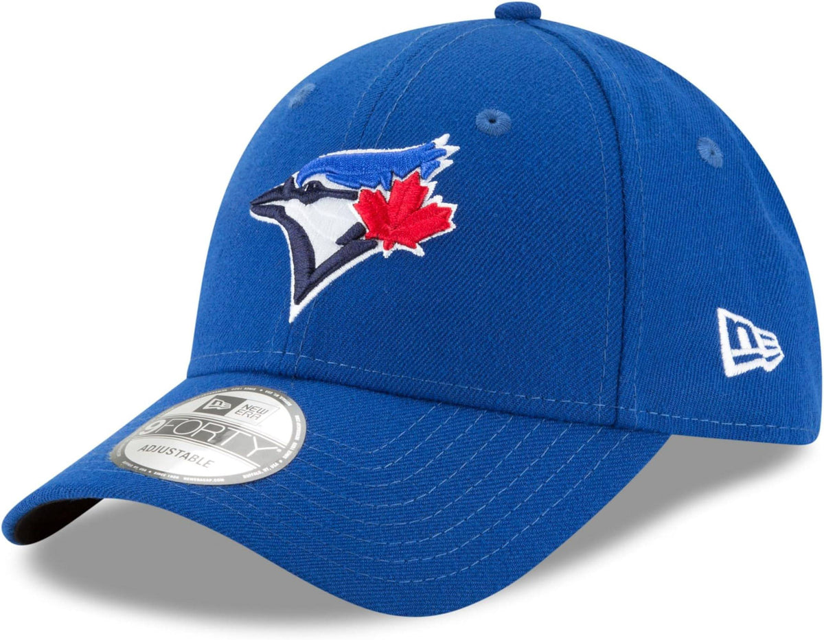 Toronto Blue Jays The League 9FORTY Royal Adjustable Game Cap product image 1, provided for visual reference and product