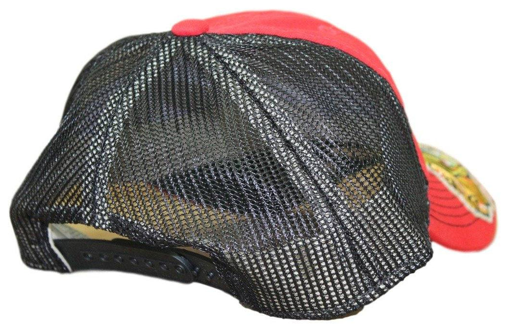 Chicago Blackhawks CCM Reebok NHL Two-Tone Slouch Adjustable Hat product image 2, provided for visual reference and product