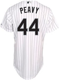 Chicago White Sox Authentic Jake Peavy Home White Jersey for Men product image 1, provided for visual reference and product