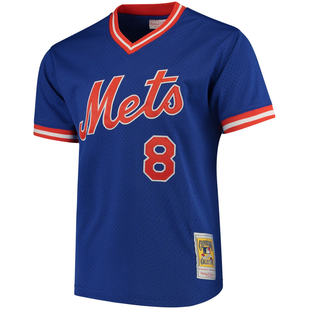 Mitchell & Ness Gary Carter New York Mets Royal Cooperstown Mesh Batting Practice Jersey for Men product image 2, provided