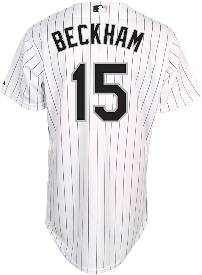 Chicago White Sox Gordon Beckham Authentic Home White Jersey for Men product image 1, provided for visual reference and