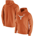 Texas Longhorns Nike Burnt Orange Club Fleece Hoodie for Men product image 1, provided for visual reference and product