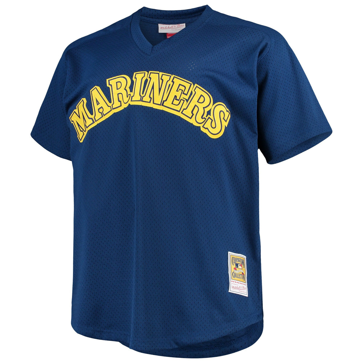 Seattle Mariners Ken Griffey Jr. 1991 Mitchell & Ness Royal Blue Cooperstown Collection Mesh Batting Practice Jersey for Men