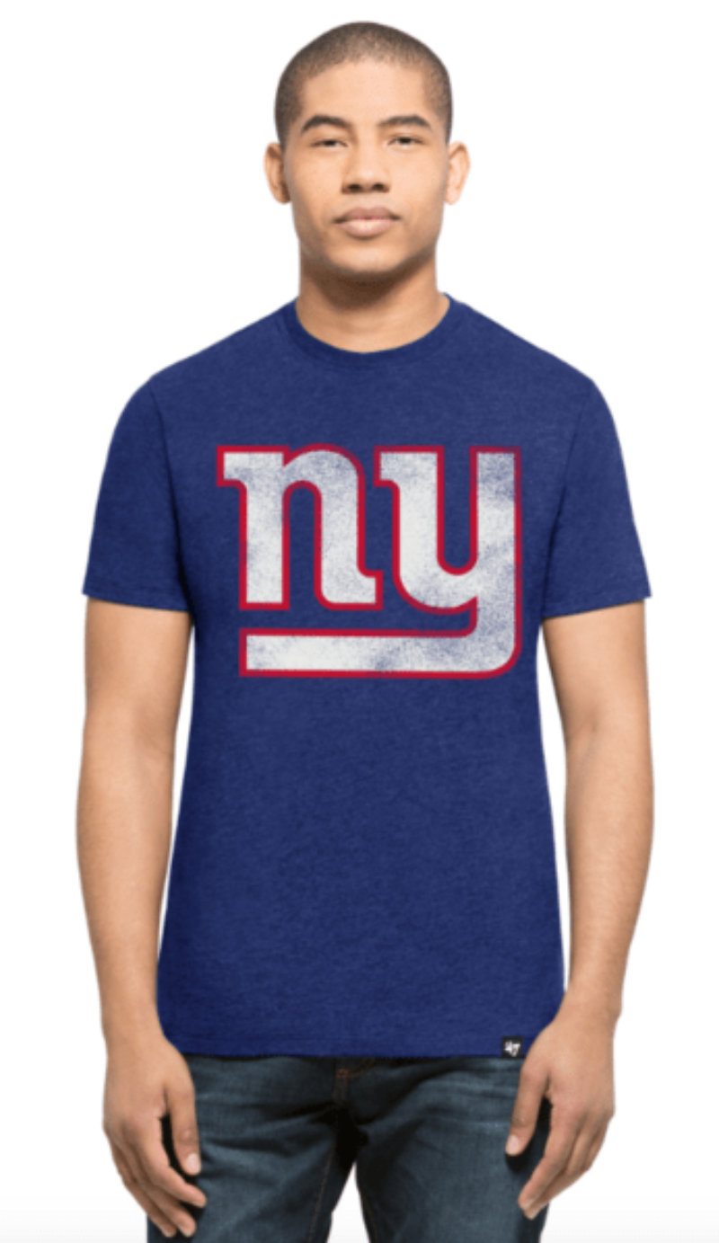 New York Giants Knockaround Club T-Shirt By ’47 Brand for Men product image 1, provided for visual reference and product