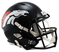 Denver Broncos Full Size Replica Speed Helmet product image 1, provided for visual reference and product detail review