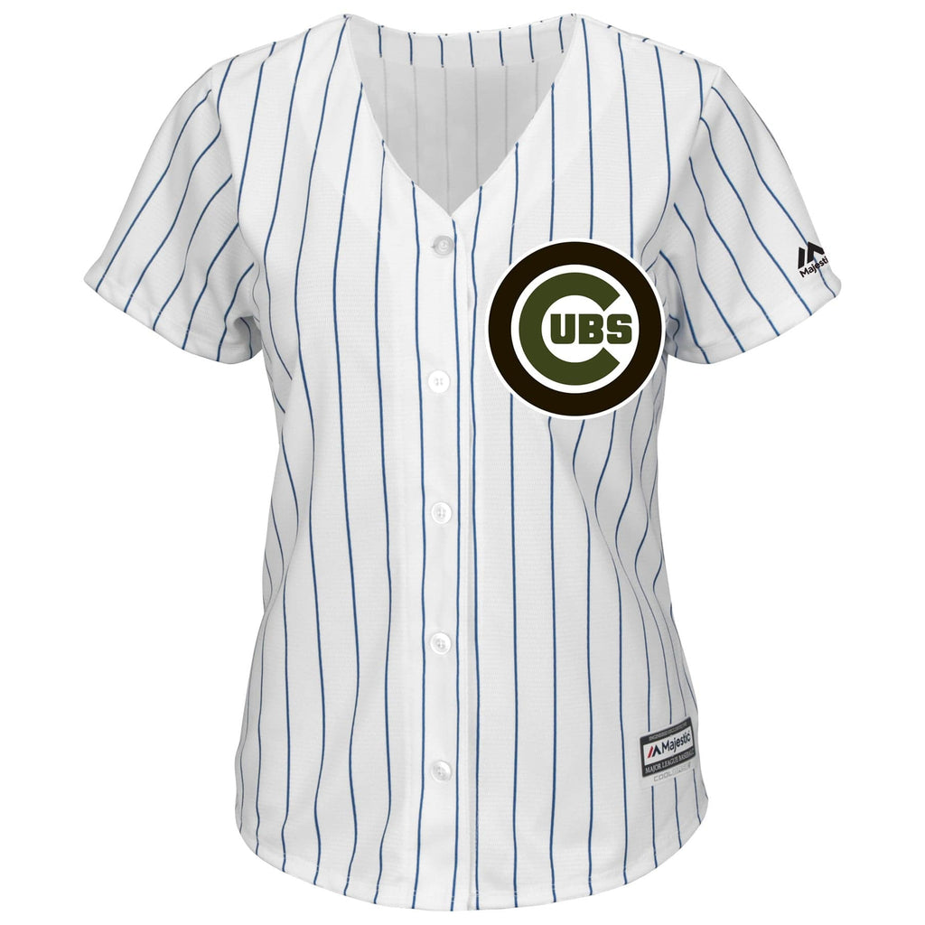 Kris Bryant Chicago Cubs 2018 Memorial Day Home Cool Base Jersey for Women product image 2, provided for visual reference