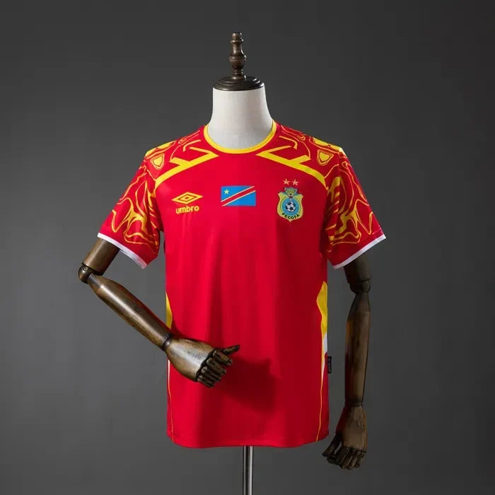 Congo Red Jersey 2026 World Cup Football Kit Soccer Shirt product image 1