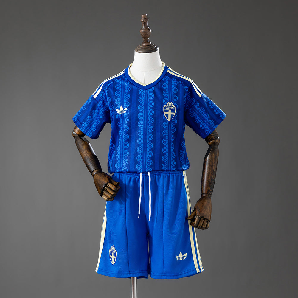 Kids Sweden Away Jersey 2026 World Cup Football Kit Soccer product image 1