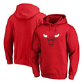 Child Chicago Bulls Primary Logo Red Pullover Hoodie product image 1, provided for visual reference and product detail review