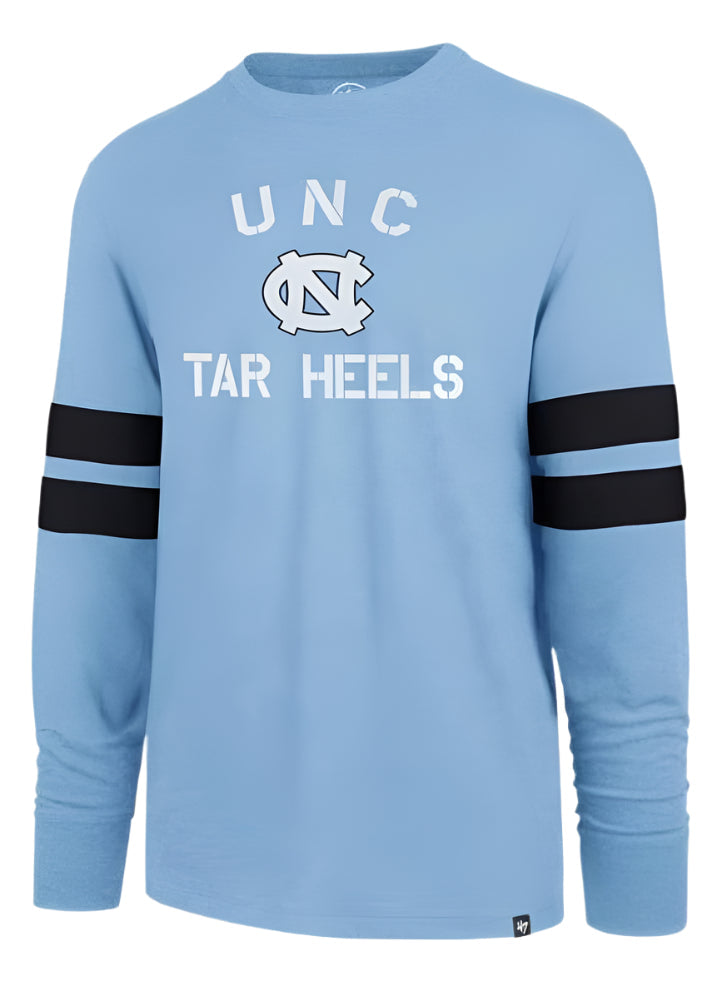 North Carolina Tar Heels Club Scramble Long Sleeve T-Shirt By ’47 Brand for Men product image 1, provided for visual