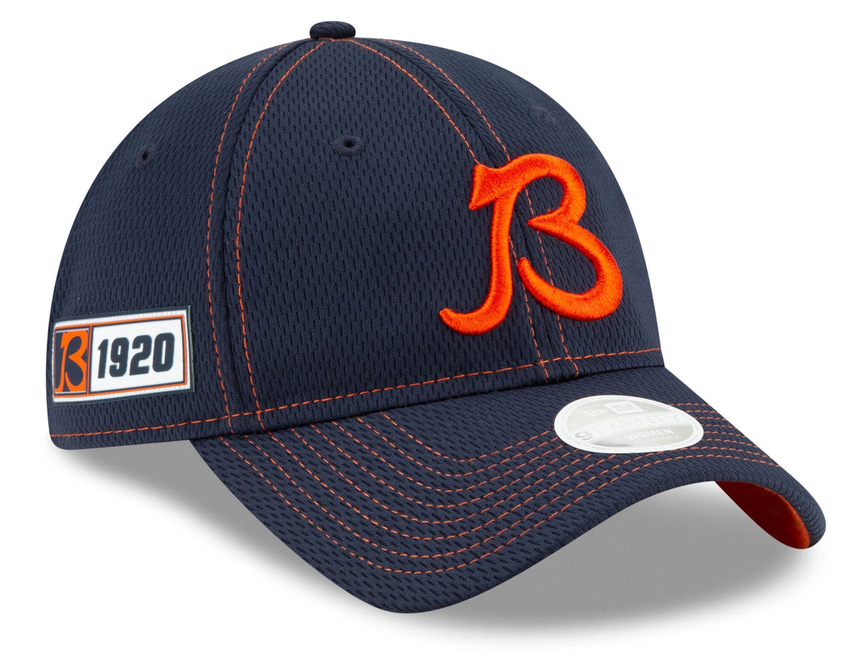 Chicago Bears 2019 Established Collection Sideline Road "B" Logo 9TWENTY Adjustable Flex Hat for Women product image 1,
