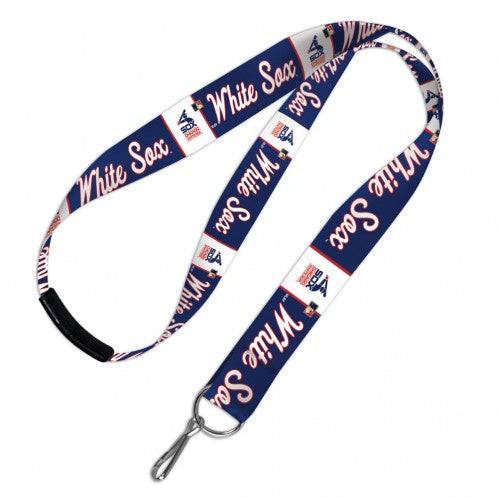 Chicago White Sox 1983 Cooperstown Collection 1" Lanyard With Detachable Buckle product image 1, provided for visual