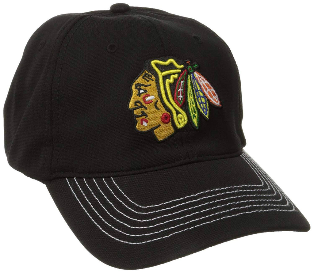 Chicago Blackhawks '47 NHL Brand Game Time Closer Stretch Fit Hat product image 1, provided for visual reference and product