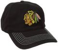 Chicago Blackhawks '47 NHL Brand Game Time Closer Stretch Fit Hat product image 1, provided for visual reference and product