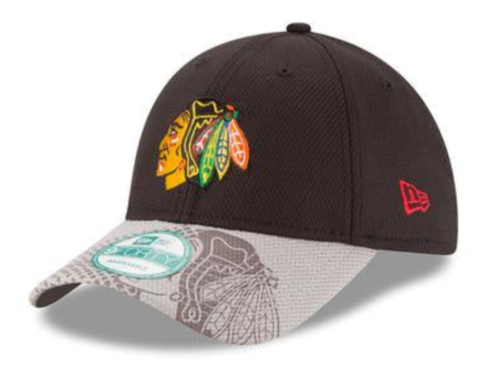 Chicago Blackhawks Adult Team Slide 9Forty Adjustable Hat product image 1, provided for visual reference and product detail