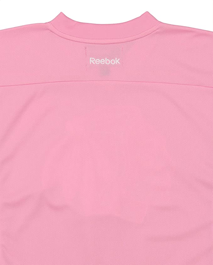Youth Girls Chicago Blackhawks Pink Replica Player Jersey product image 5, provided for visual reference and product detail