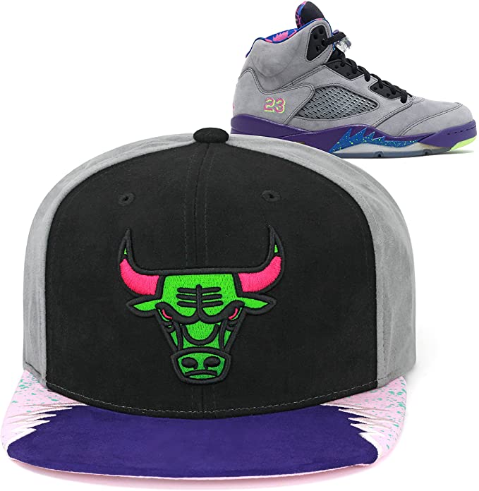 Chicago Bulls Day 5 Bel-Air Mitchell & Ness Snapback Hat product image 5, provided for visual reference and product detail