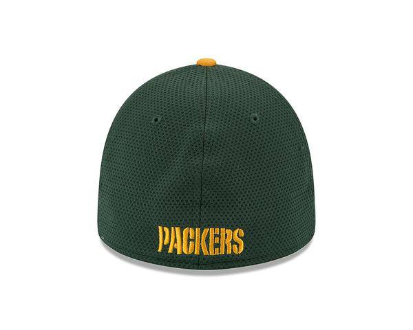 Green Bay Packers Team Color NFL Training Camp 39Thirty Flex Fit Hat product image 4, provided for visual reference and