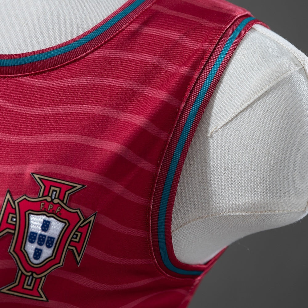 Women Portugal Home Vest 2026 World Cup Football Kit Soccer product image 3