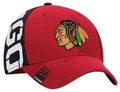 Chicago Blackhawks Youth Draft Structured Flex Fit Hat By Reebok product image 1, provided for visual reference and product