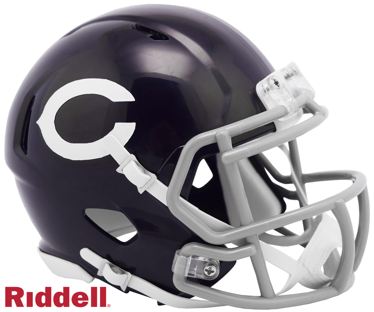 Chicago Bears Speed Mini Helmet 60's Tribute product image 1, provided for visual reference and product detail review
