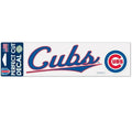 MLB Chicago Cubs Classic 3X10 Perfect Cut Decal product image 1, provided for visual reference and product detail review