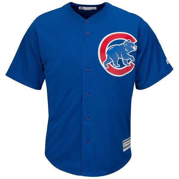 Chicago Cubs Majestic Alternate Royal Cool Base Jersey for Men product image 1, provided for visual reference and product