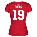 Chicago Blackhawks Jonathan Toews 2015 Stanley Cup Champions Player T-Shirt for Women product image 1, provided for visual